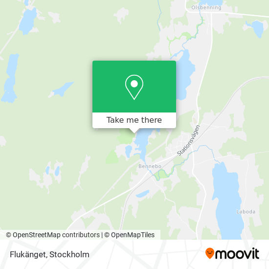 Flukänget map