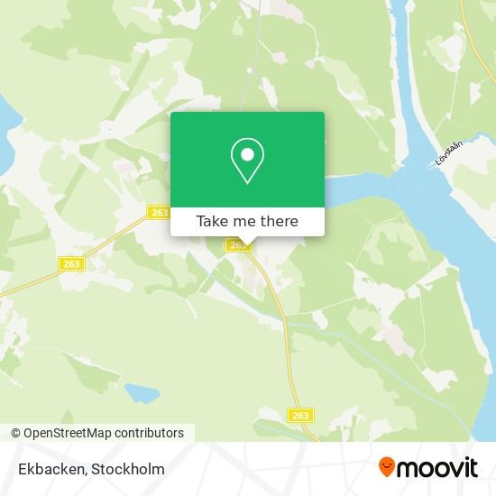 Ekbacken map