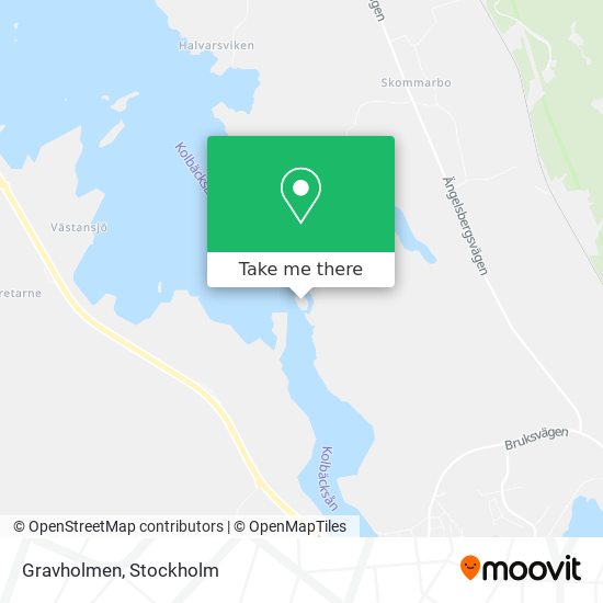 Gravholmen map