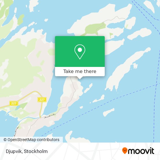 Djupvik map