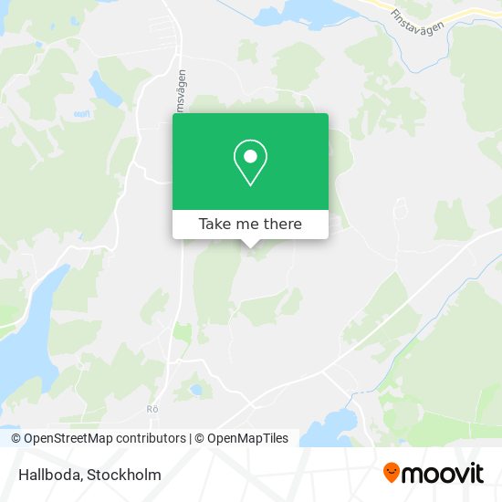 Hallboda map