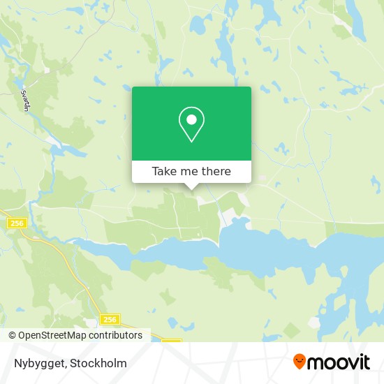 Nybygget map