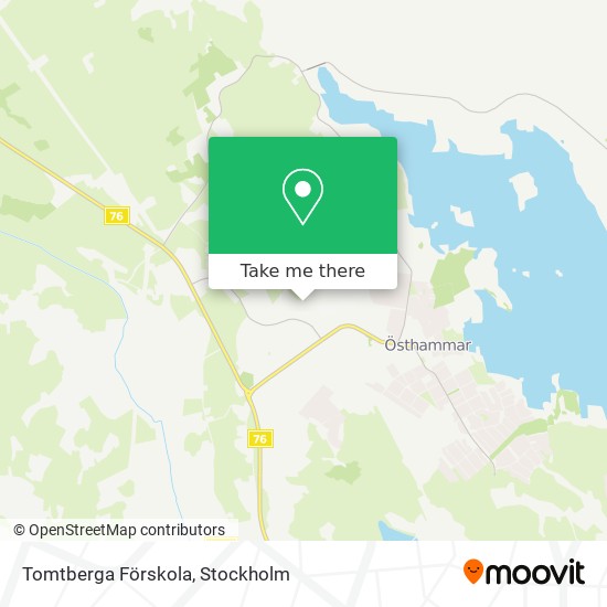 Tomtberga Förskola map