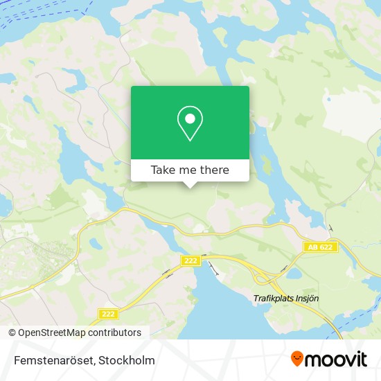 Femstenaröset map