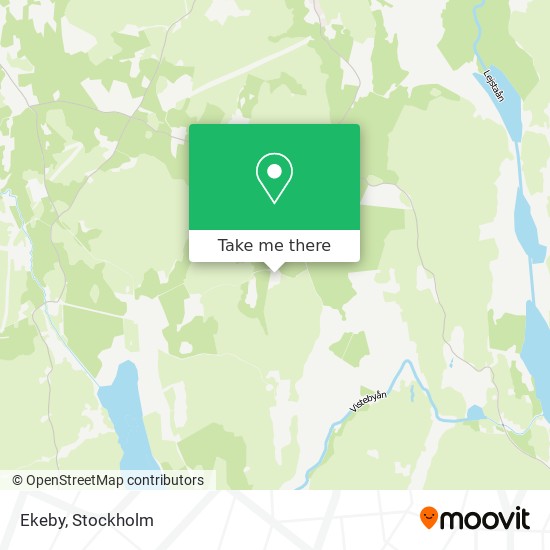 Ekeby map