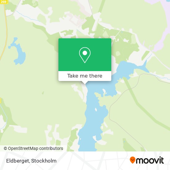 Eldberget map