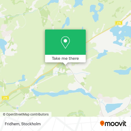 Fridhem map