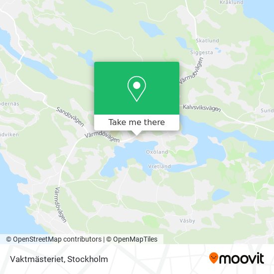 Vaktmästeriet map