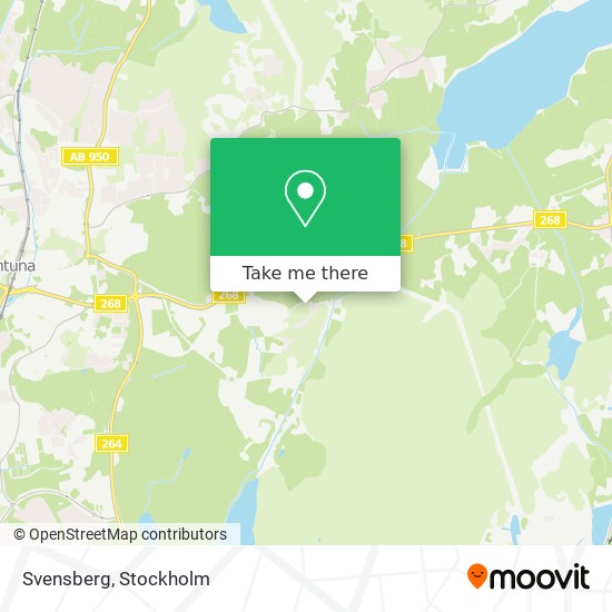 Svensberg map