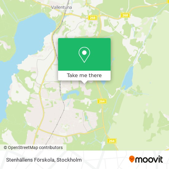 Stenhällens Förskola map