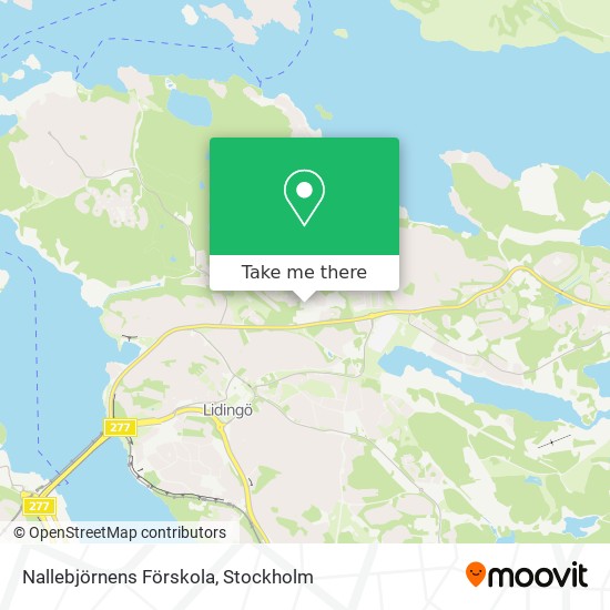 Nallebjörnens Förskola map