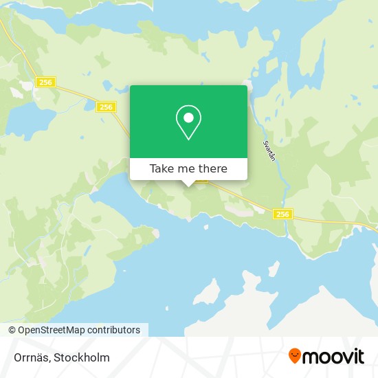 Orrnäs map