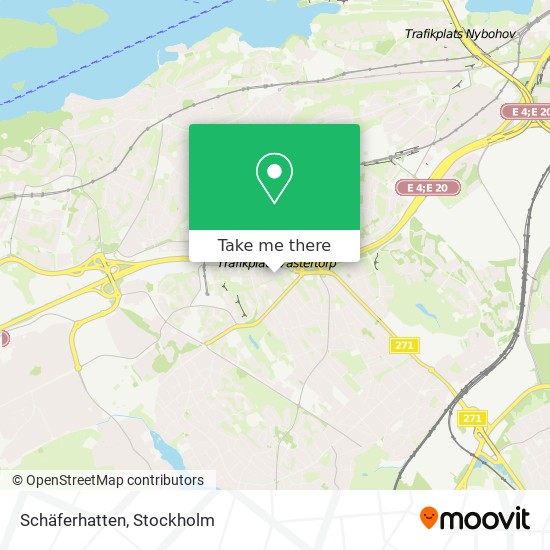 Schäferhatten map