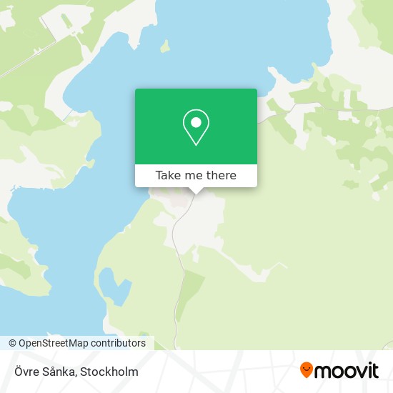 Övre Sånka map