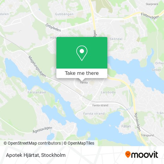 Apotek Hjärtat map