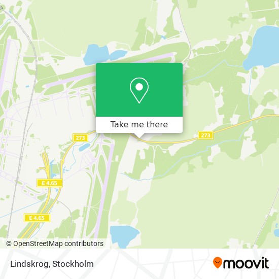 Lindskrog map