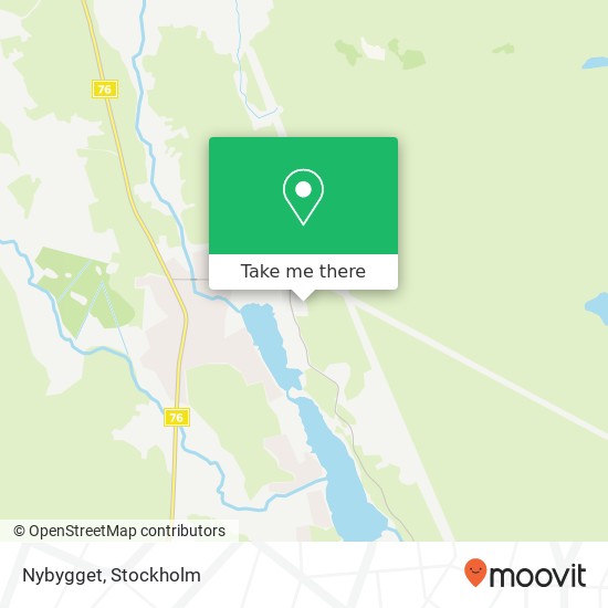 Nybygget map