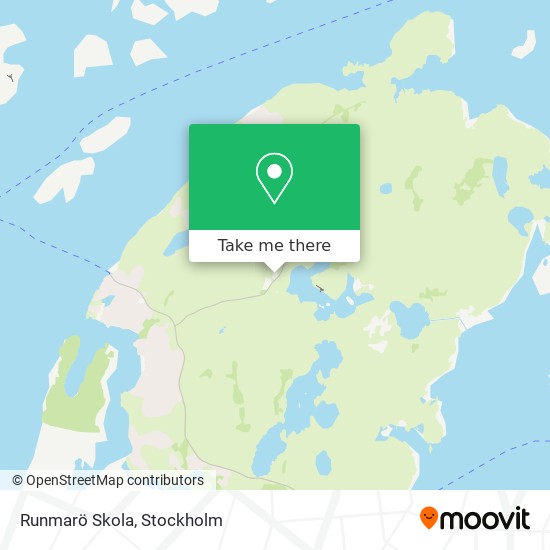 Runmarö Skola map