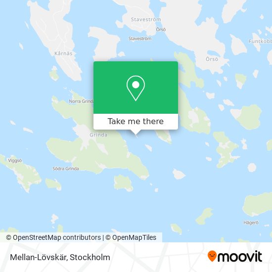 Mellan-Lövskär map