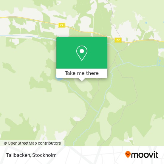 Tallbacken map