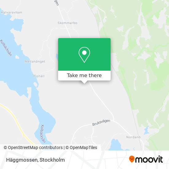 Häggmossen map