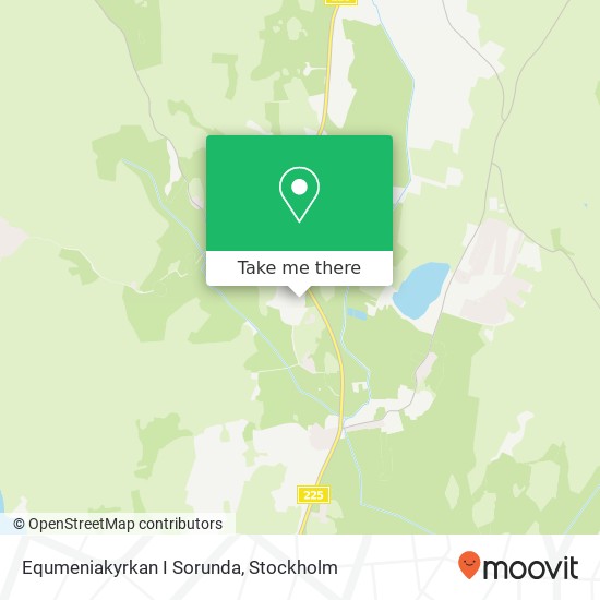 Equmeniakyrkan I Sorunda map