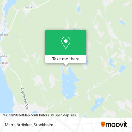 Märrsjöträsket map