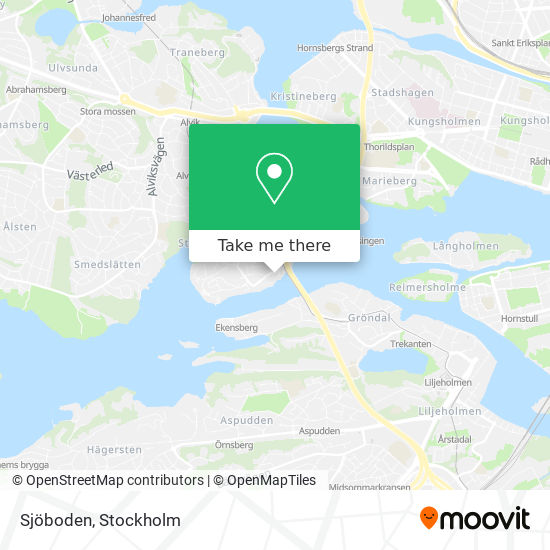 Sjöboden map