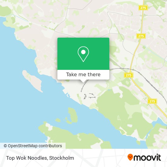 Top Wok Noodles map