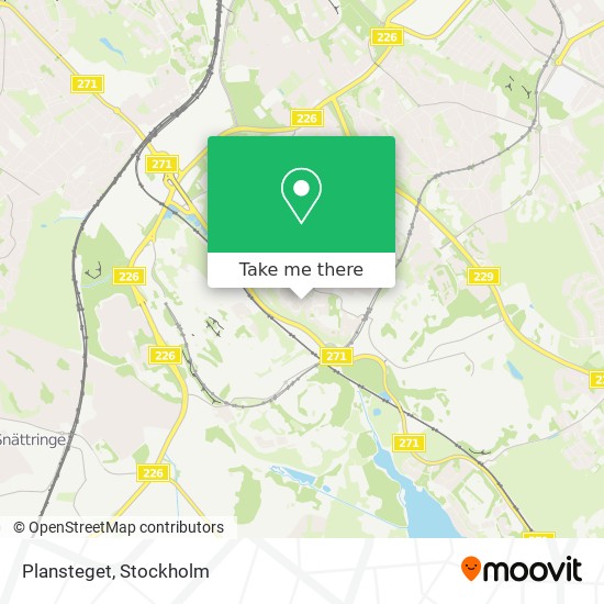 Plansteget map