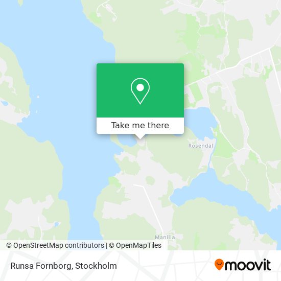 Runsa Fornborg map