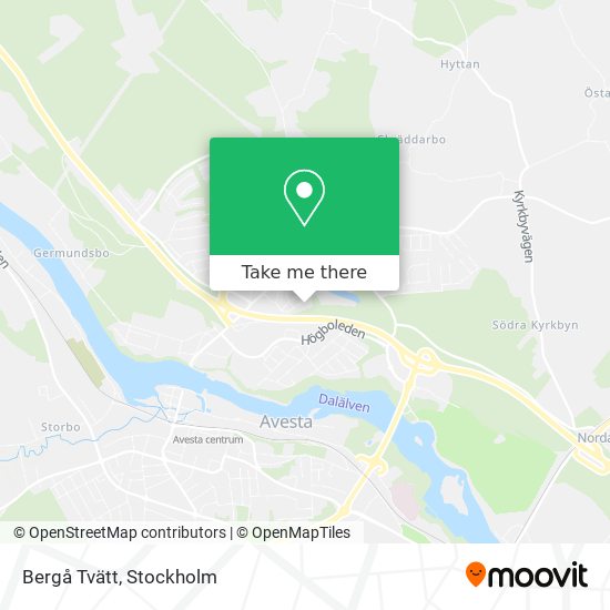 Bergå Tvätt map