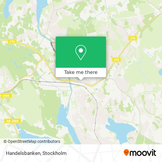 Handelsbanken map