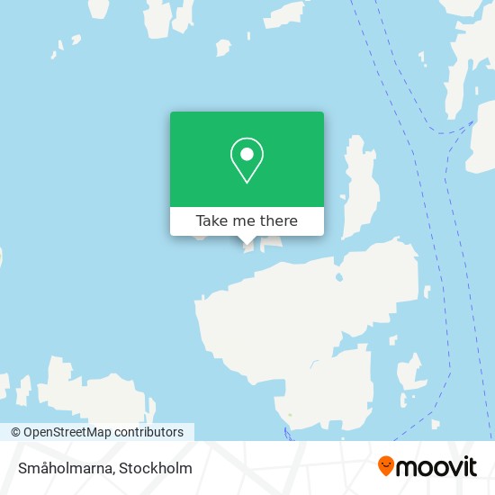 Småholmarna map