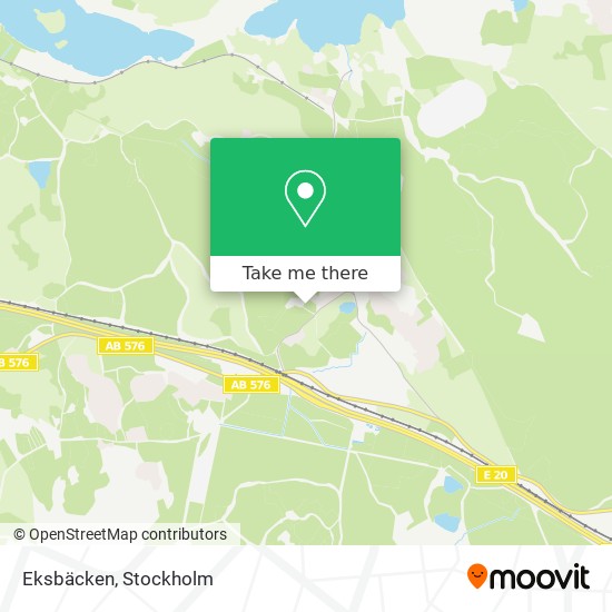 Eksbäcken map