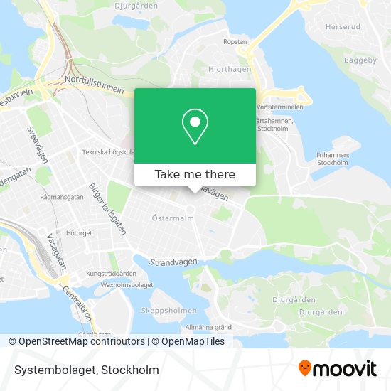 Systembolaget map