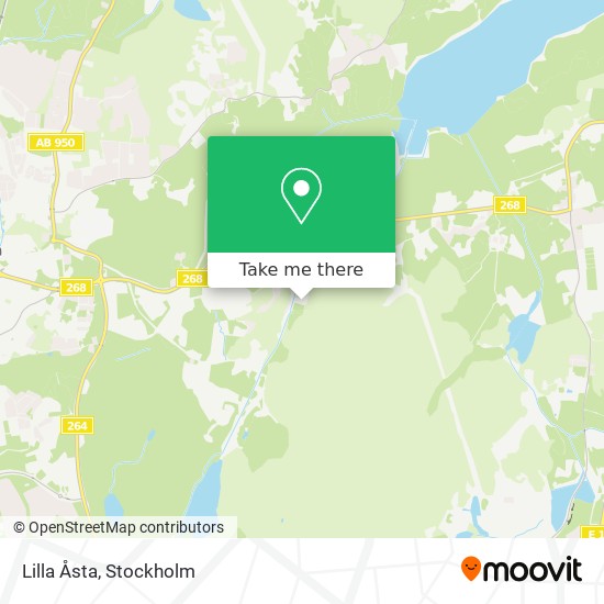 Lilla Åsta map