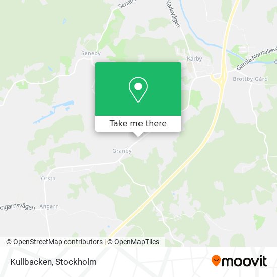 Kullbacken map