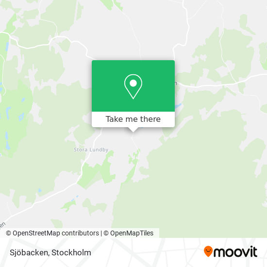 Sjöbacken map