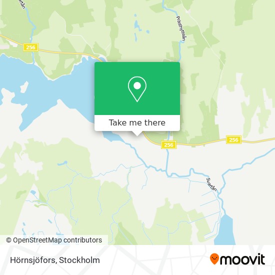 Hörnsjöfors map