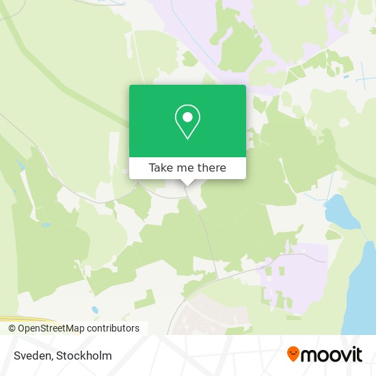 Sveden map