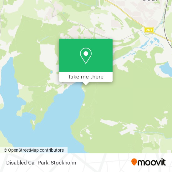 Disabled Car Park map