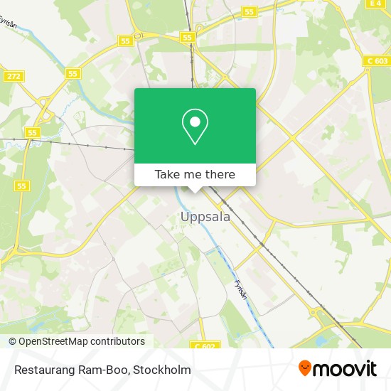 Restaurang Ram-Boo map