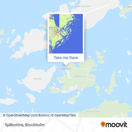 Själbottna map