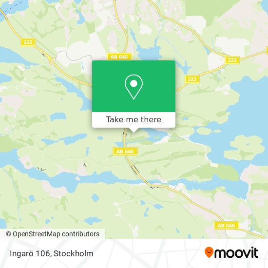 Ingarö 106 map