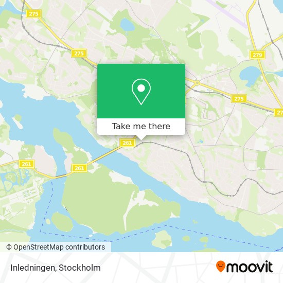 Inledningen map