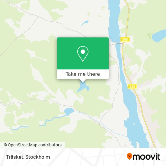 Träsket map