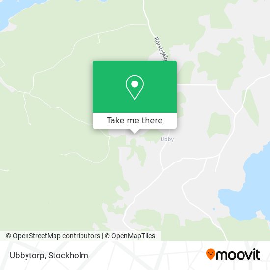 Ubbytorp map