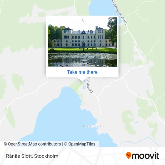 Rånäs Slott map