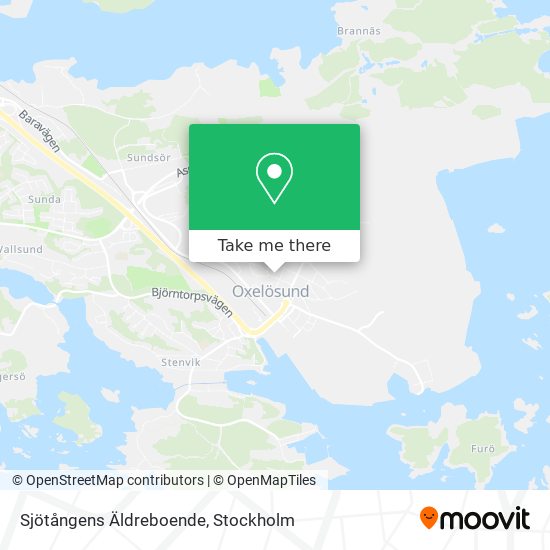 Sjötångens Äldreboende map